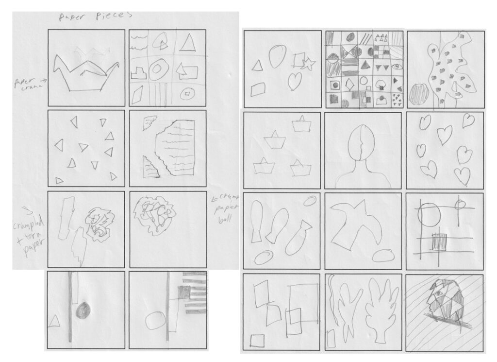 Albume Thumbnail Sketches